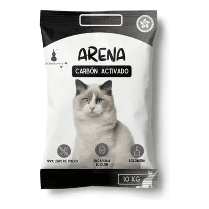 Arena Para Gato Calabaza Carbon Activado  1
