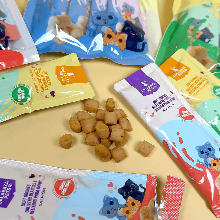 Snack Galletas Blandas Y Rellenas Para Gatos 1