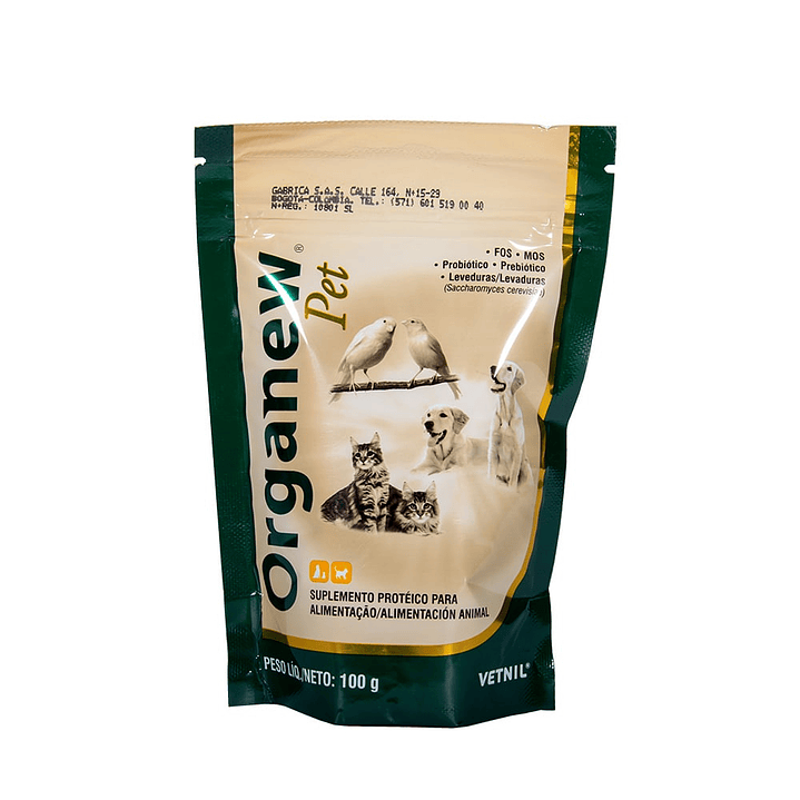 Suplemento Organew Pet 100 Gr 1