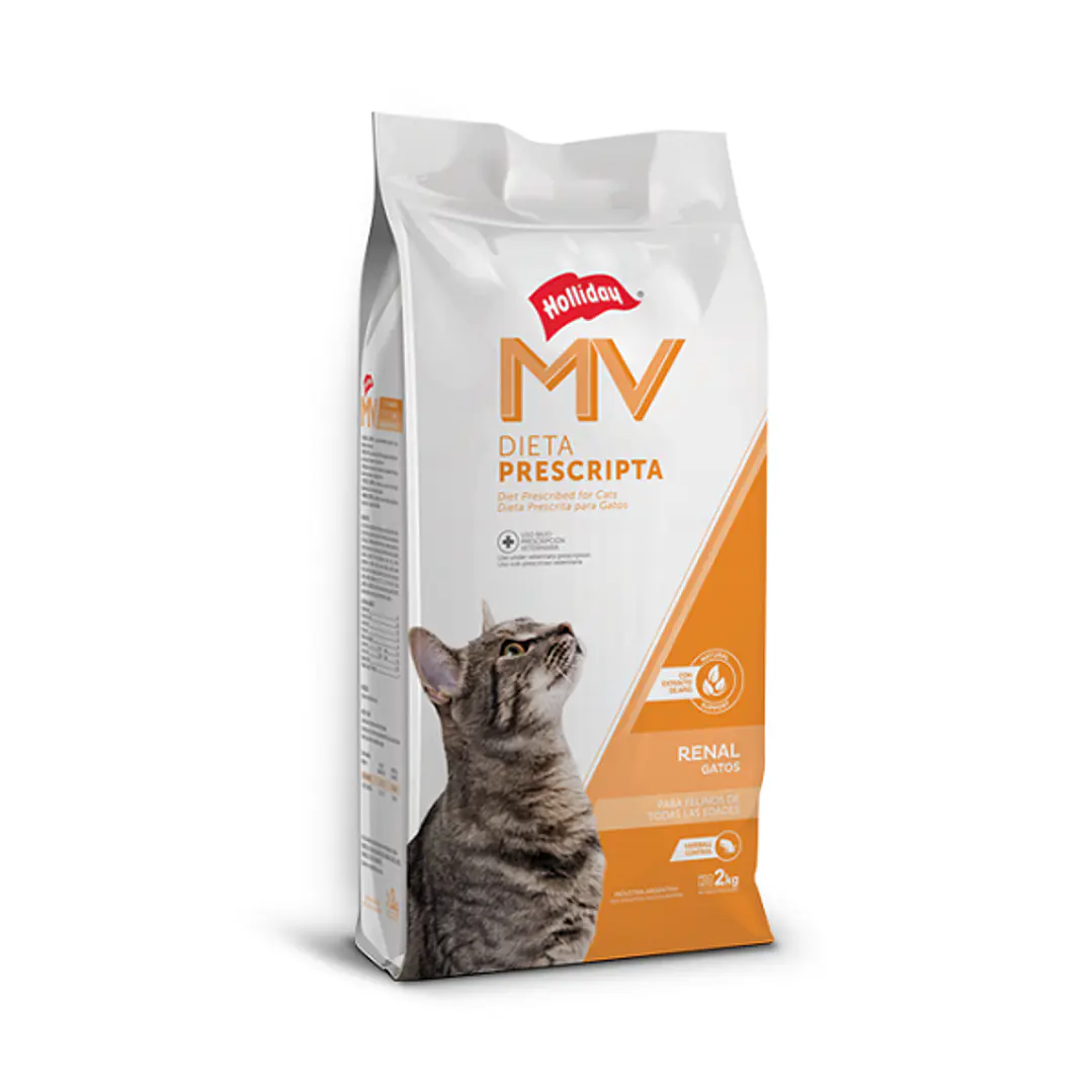 Alimento Holliday Mv Renal Gato 2 Kg 1