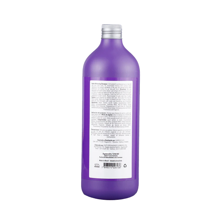 Shampoo Hydra  Avena Y Manzanilla Para Mascotas 2