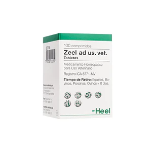Heel Zeel Tabletas Vitaminas Perros Y Gatos 100und