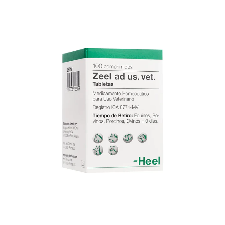 Heel Zeel Tabletas Vitaminas Perros Y Gatos 100und 1
