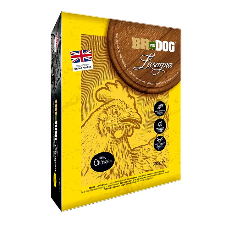 Alimento Br For Cat Lasagna Para Gatos X 395gr 3