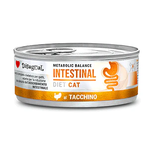 Alimento Húmedo Gato Disugual Intestinal Diet Pavo Lata 85g
