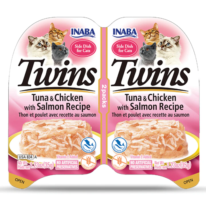 Alimento Humedo Inaba Cat - Twins  70 Gr 2