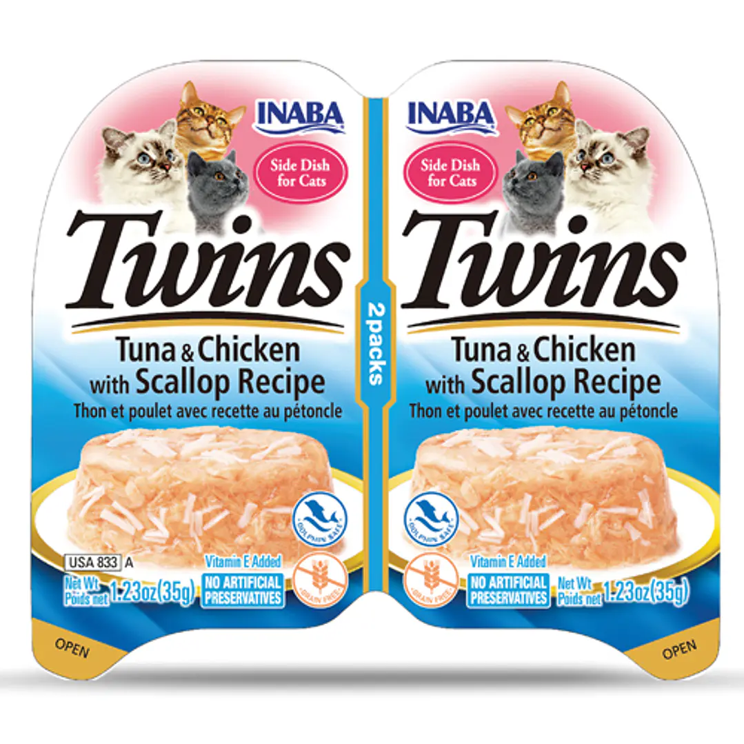 Alimento Humedo Inaba Cat - Twins  70 Gr 6
