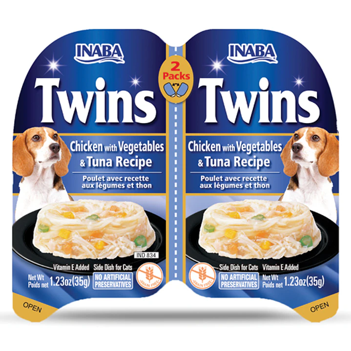 Alimento Humedo Perro Inaba Twins 70 Gr 1