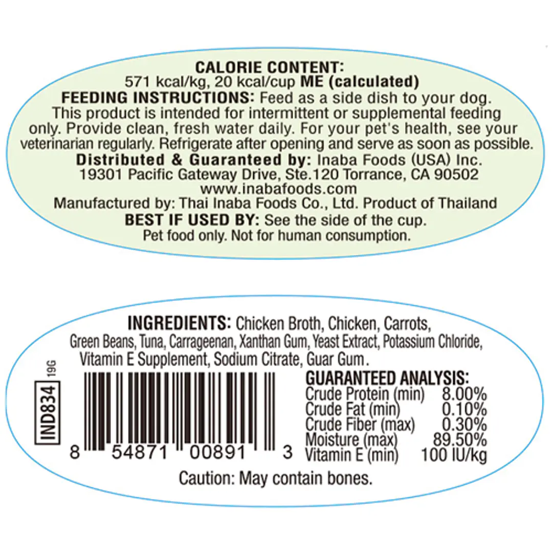 Alimento Humedo Perro Inaba Twins 70 Gr 2