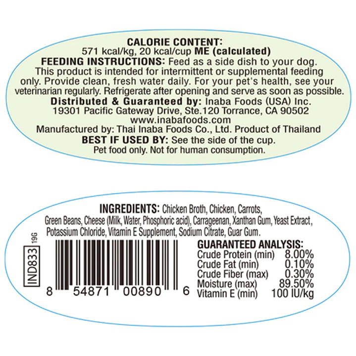 Alimento Humedo Perro Inaba Twins 70 Gr 7