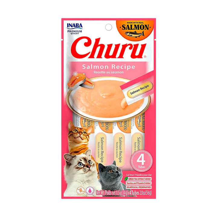 Snack Para Gato Cremoso Inaba Churu 14 Gr/4 Und 13