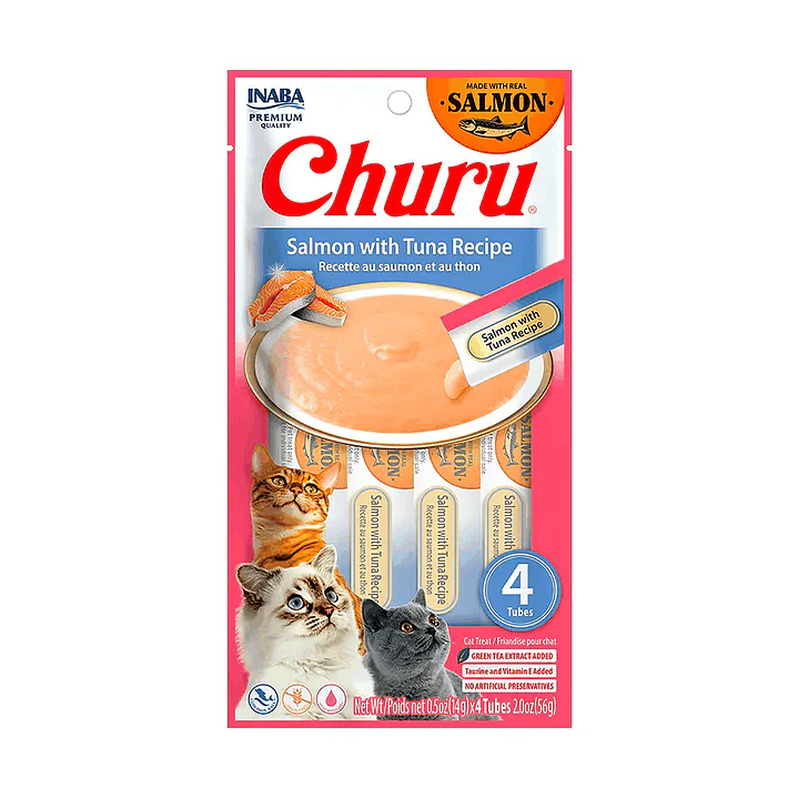 Snack Para Gato Cremoso Inaba Churu 14 Gr/4 Und 14