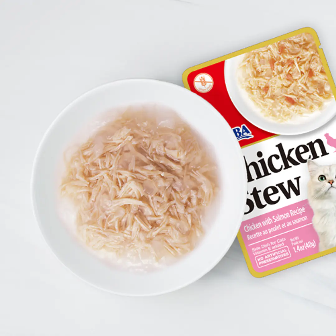 Inaba Cat - Stew Receta De Pollo Y Atun 40 Gr 4