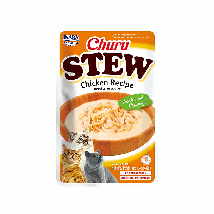 Inaba Cat - Stew Receta De Pollo Y Atun 40 Gr 5
