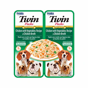 Alimento Inaba Dog Twin Packs 80g