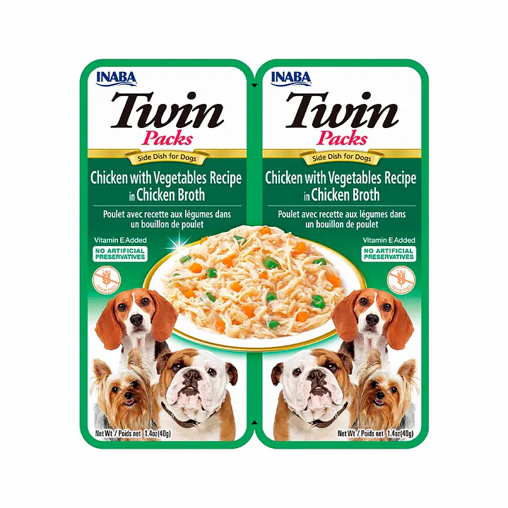 Alimento Inaba Dog Twin Packs 80g 1