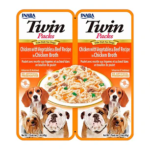 Alimento Inaba Dog Twin Packs 80g