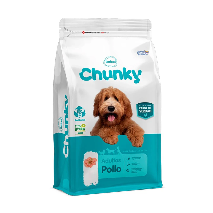 Alimento Chunky Perro Adulto Pollo  1