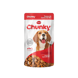 Alimento Humedo Chunky Delidog Carne 100g