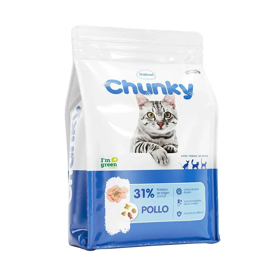 Alimento Para Gato Chunky Pollo 1