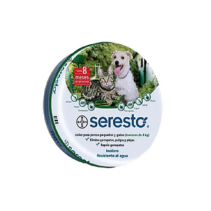 Collar Antipulgas Bayer Seresto Perros Gatos Hasta 8 Kg