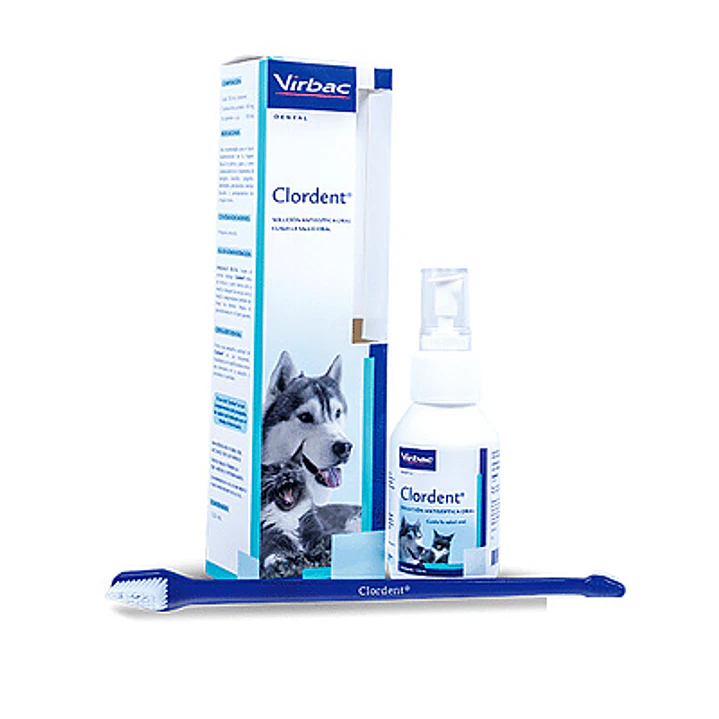 Virbac Clordent Spray Oral Menta 120ml 1