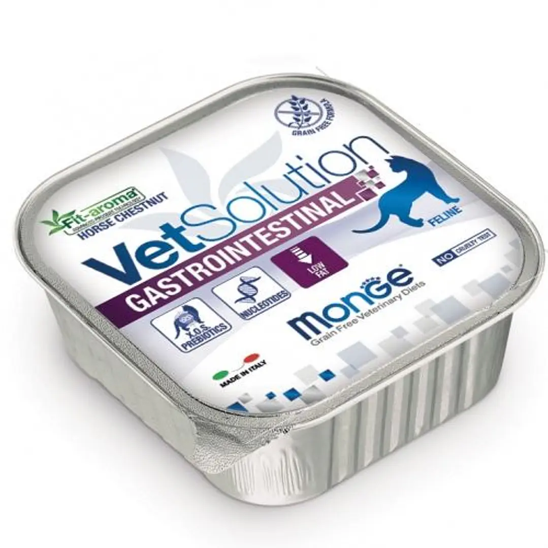 Alimento Monge Vetsolution Gato Adulto Gastrointestinal 1