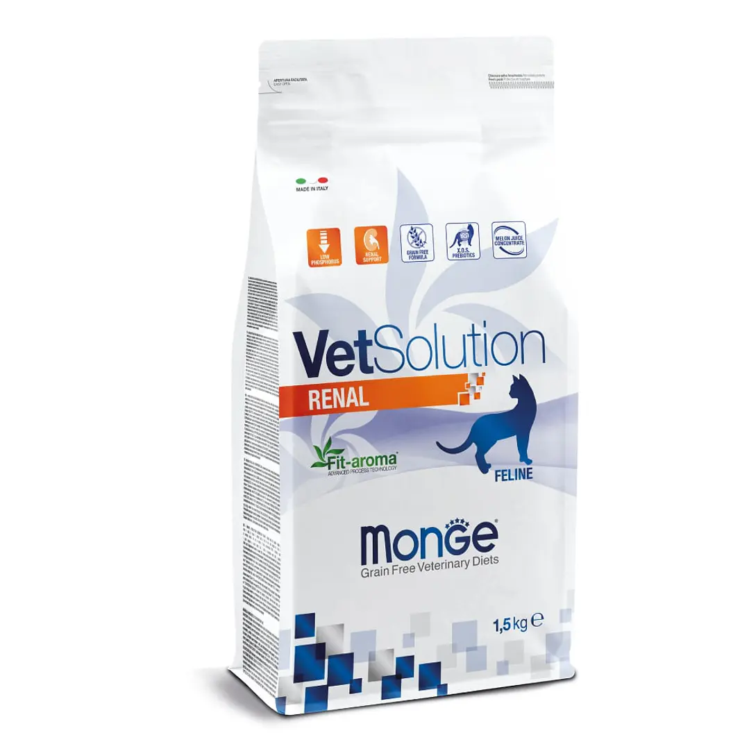 Alimento Monge Vetsolution Gato Adulto Renal Y Oxalate  2