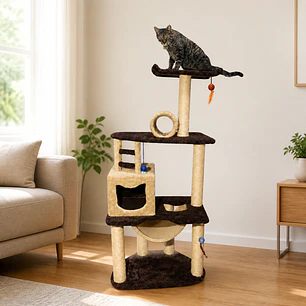 Gimnasio Rascador Para Gatos GM03