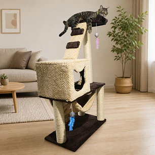 Gimnasio Rascador Para Gatos GM12