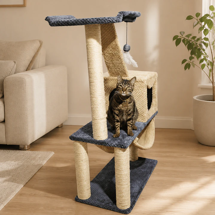 Gimnasio Rascador Para Gatos GM12 3