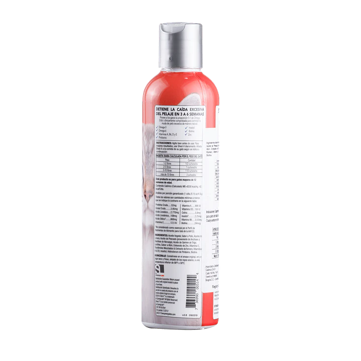 Shed- X Cat Suplemento Dermaplex 8 Oz 2