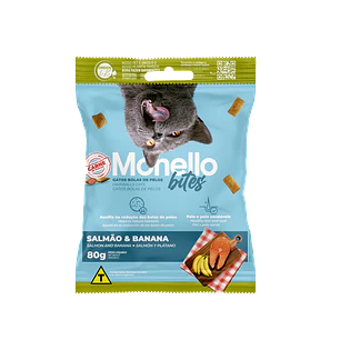 Snack Bolas De Pelo Monello Bites 80g