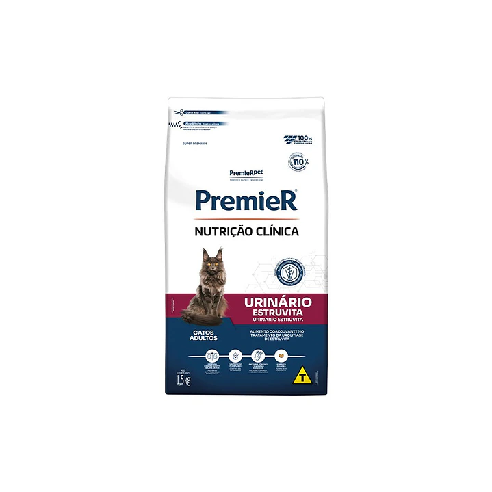 Alimento Premier Urinary Estruvita 1.5kg 1