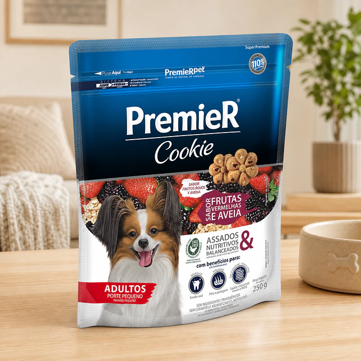 Snack Premier Pet Cookie X 250gr 3