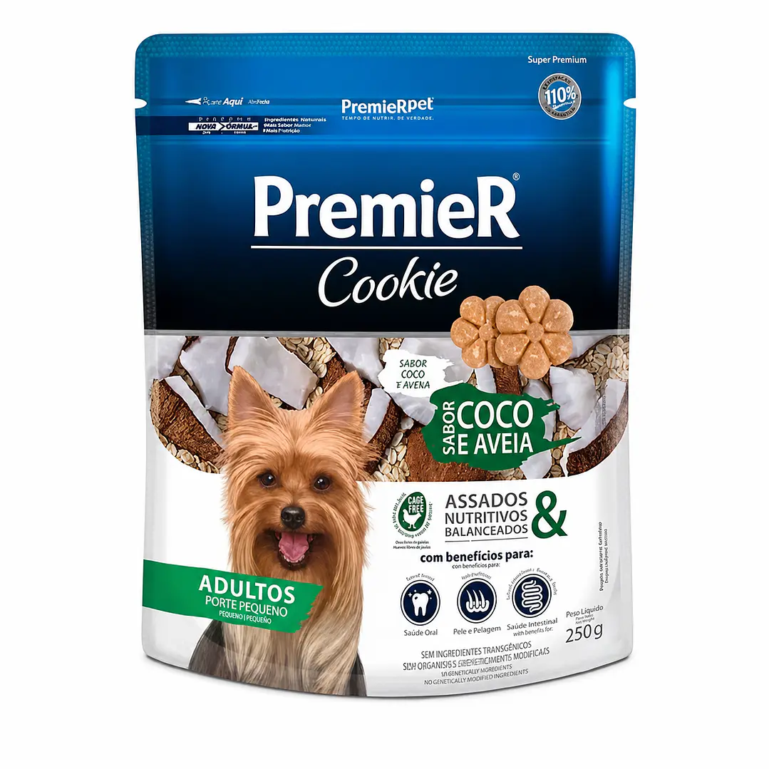 Snack Premier Pet Cookie X 250gr 4