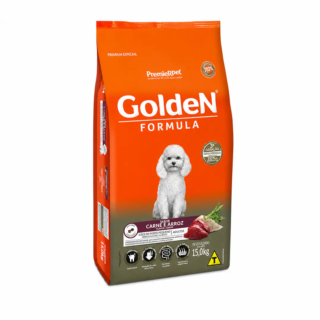 Golden Fórmula Perro Adulto Peq Carne/arroz  1