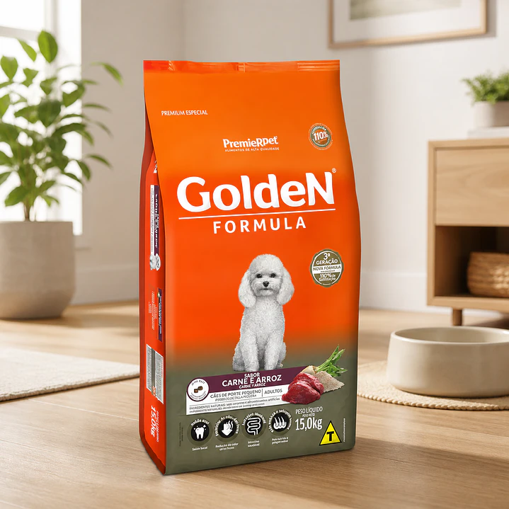 Golden Fórmula Perro Adulto Peq Carne/arroz  2