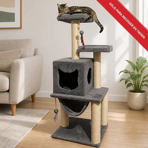 Gimnasio Rascador Para Gatos Eko