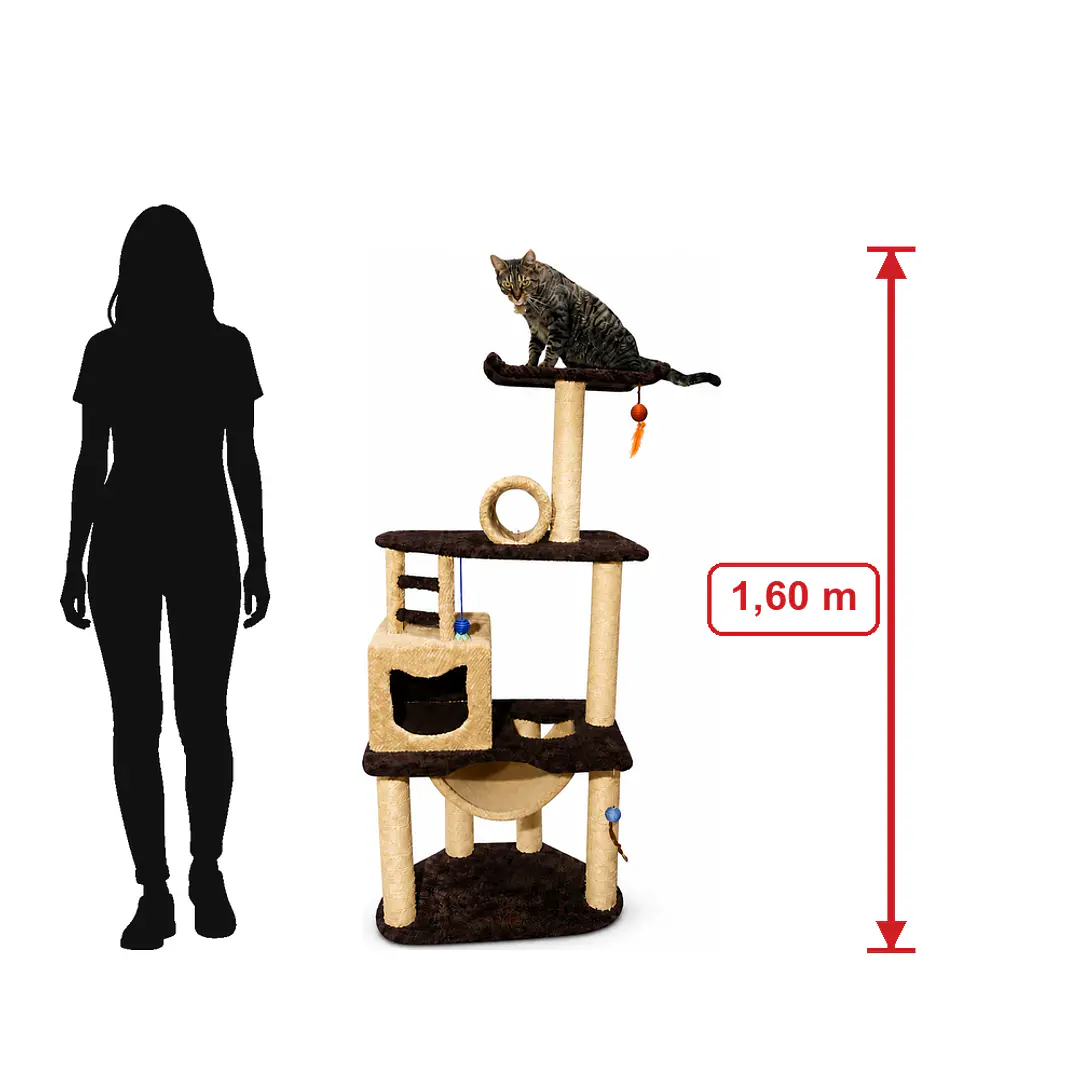 Gimnasio Rascador Para Gatos GM03 3