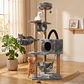 Gimnasio Rascador Para Gatos Ozzy Desarmable - Miniatura 1