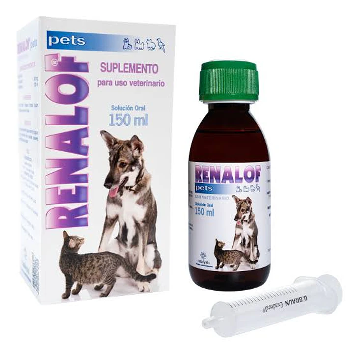 Renalof Pets Vitamínico Perro Y Gato 150 Ml 1