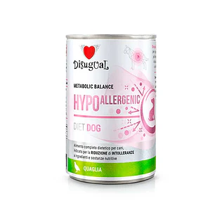 Alimento Humedo Disugual Dog Hipoallergenic X 400g
