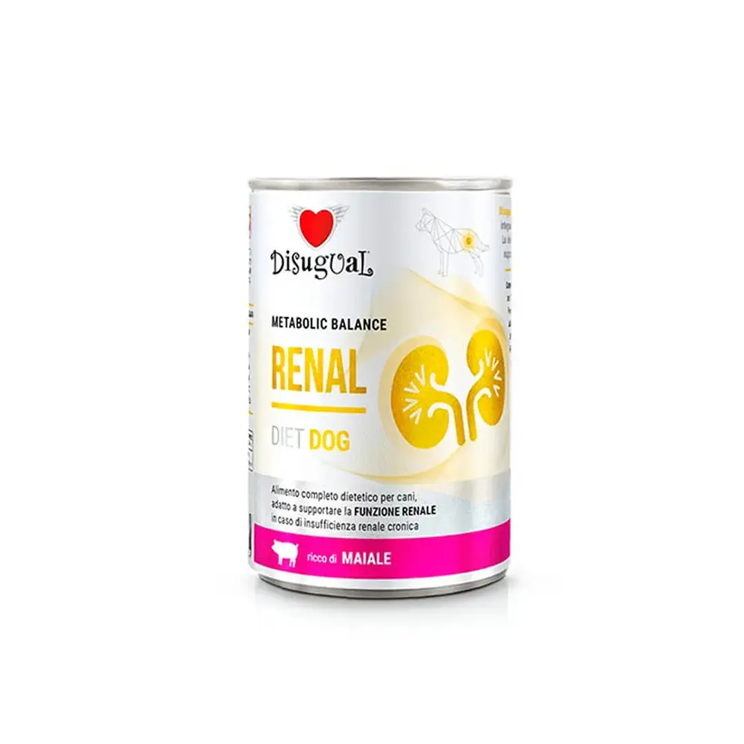 Alimento Húmedo Disugual Renal Diet Dog Cerdo X 400g 1