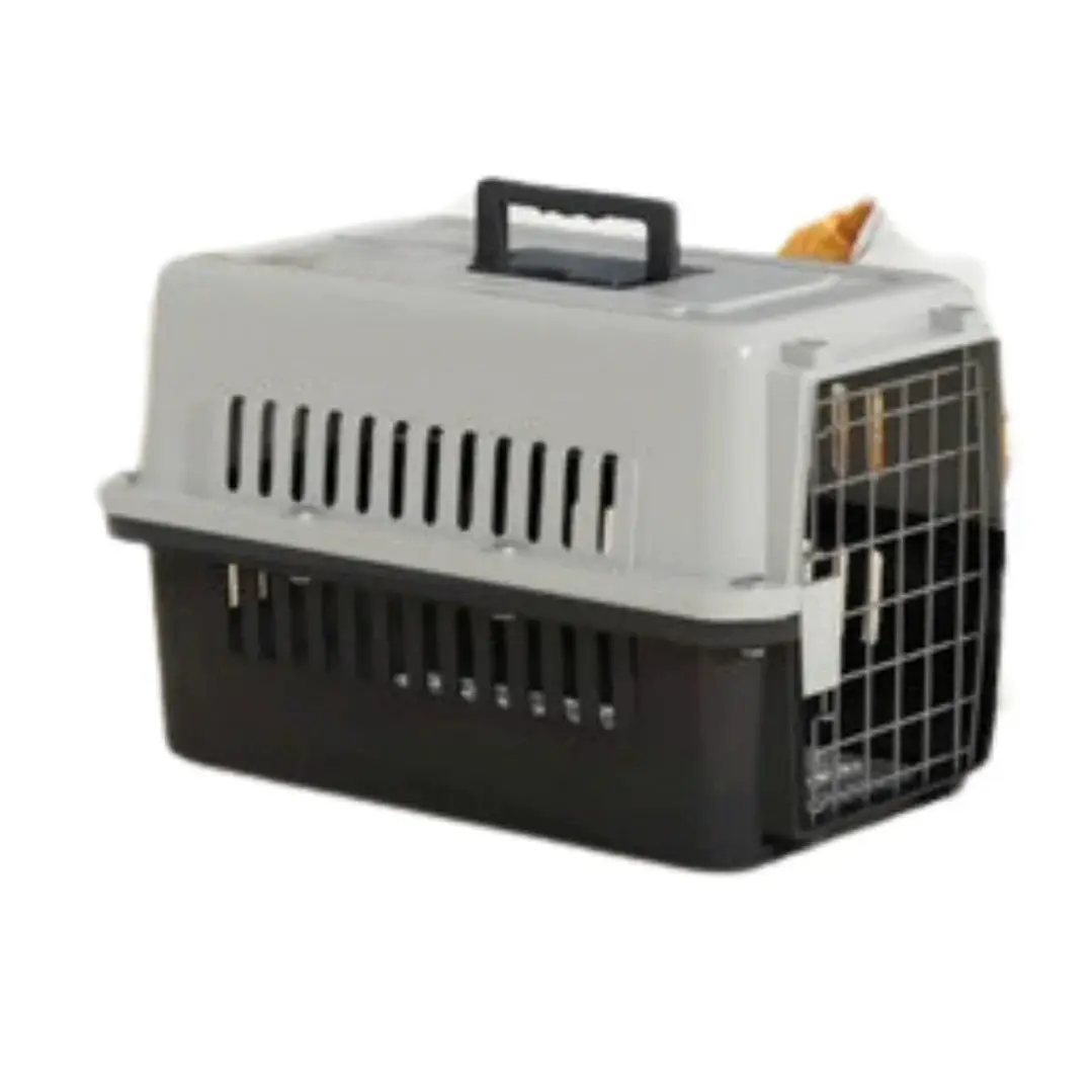Guacal Transportador Rígido Perro/gato 48x32x30cm 2