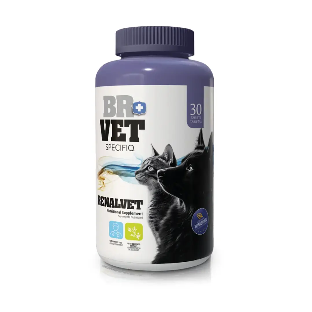 Suplemento Br Vet Specifiq Renalvet 30Tab 1