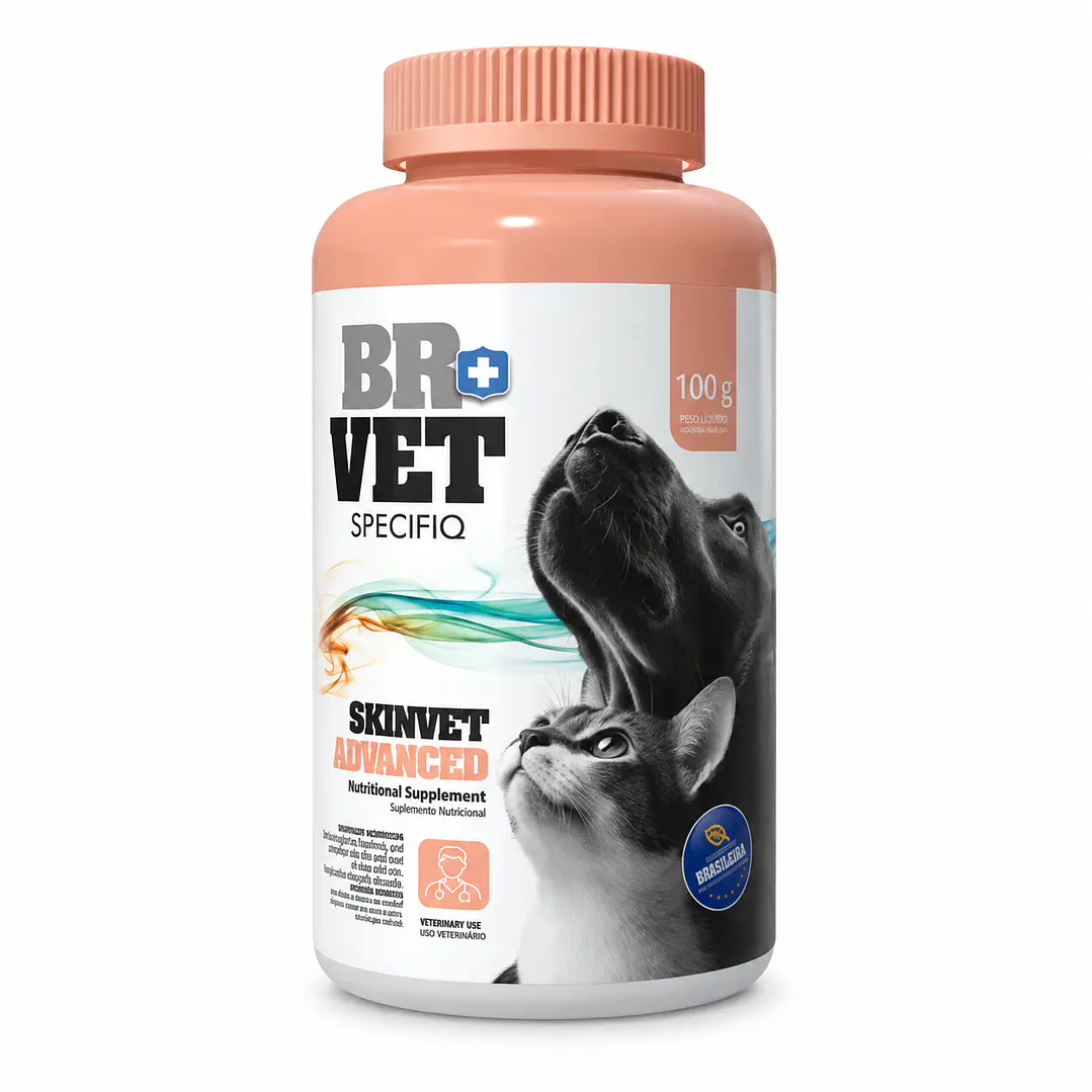 Suplemento Br Vet Specifiq Skinvet Advanced 100g 1