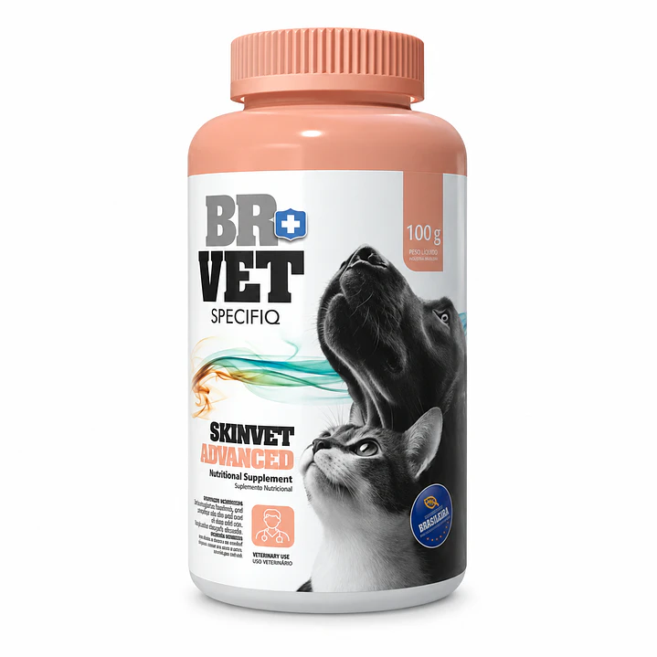 Suplemento Br Vet Specifiq Skinvet Advanced 100g 1