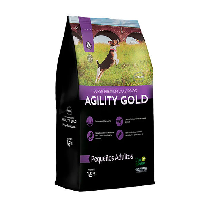 Alimento Agility Gold Pequeños Adultos  1