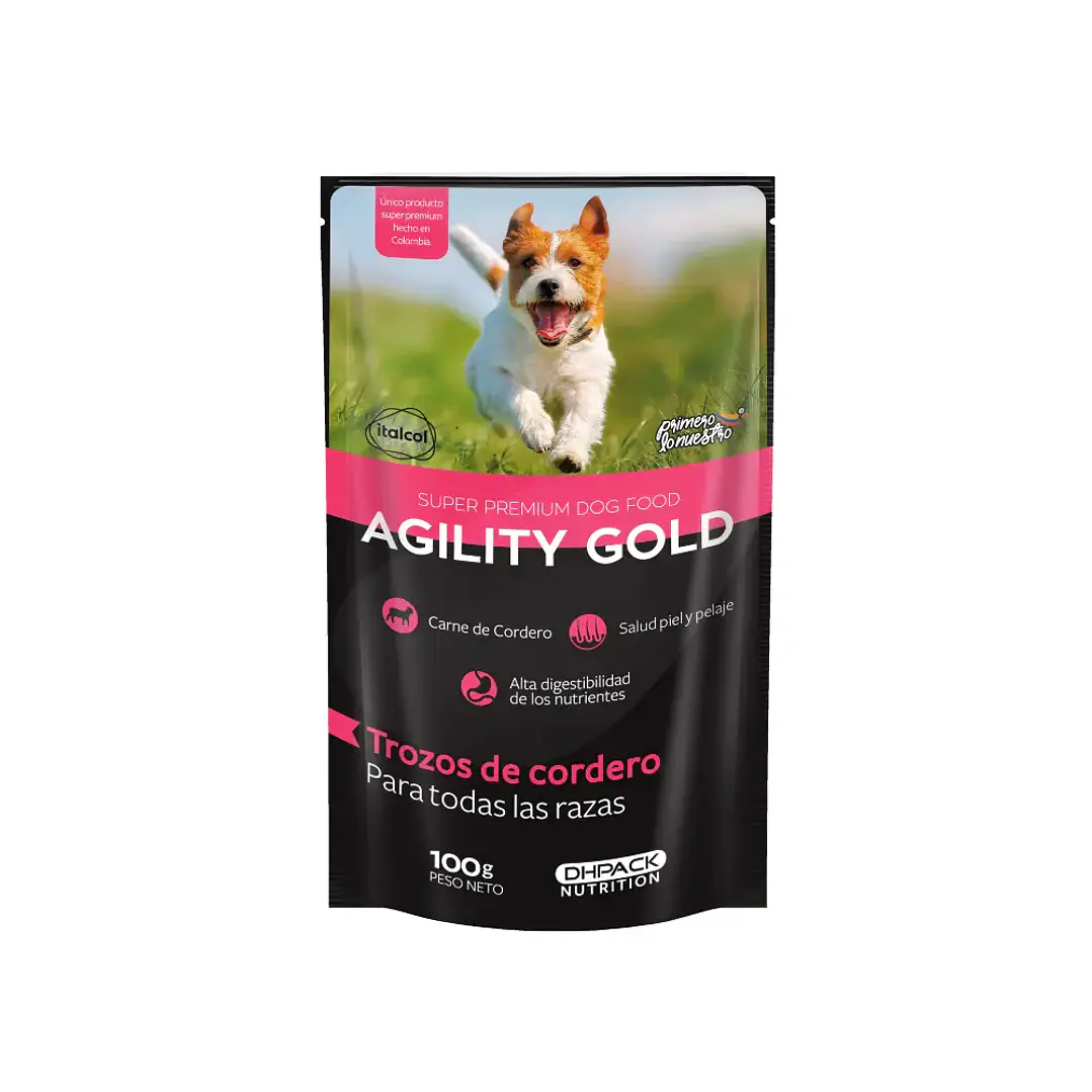 Agility Gold Pouch Trozos 100gr 1
